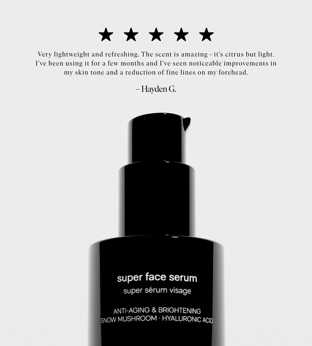 JACK HENRY SUPER FACE SERUM