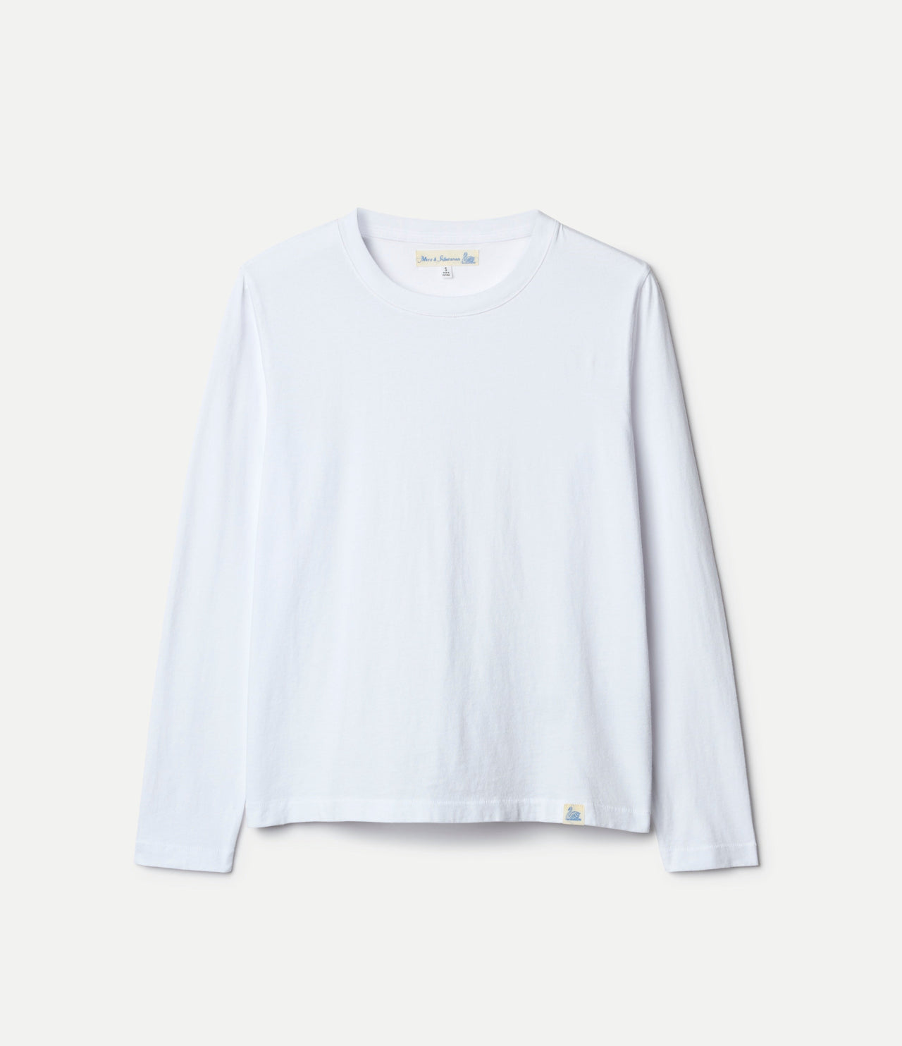 MERZ B. SCHWANEN GOOD BASICS WOMEN'S LONGSLEEVE ORGANIC PIMA COTTON TEE - 3 COLORS