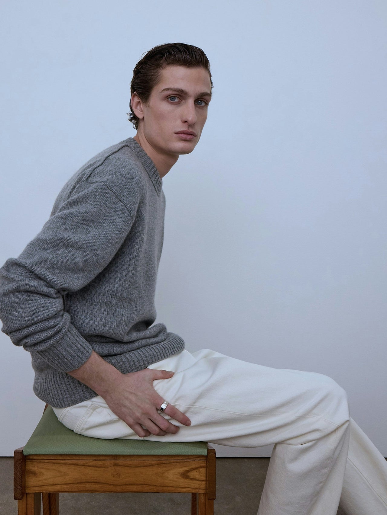 FRAME MENS THE CASHMERE CREWNECK SWEATER - 2 COLORS