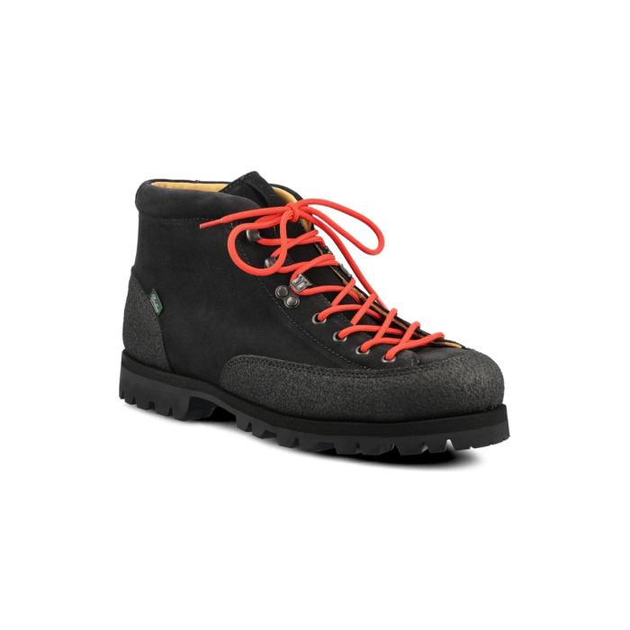 PARABOOT YOSEMITE SUEDE ANKLE BOOT - VELOURS NOIR – HAUS OF HANZ