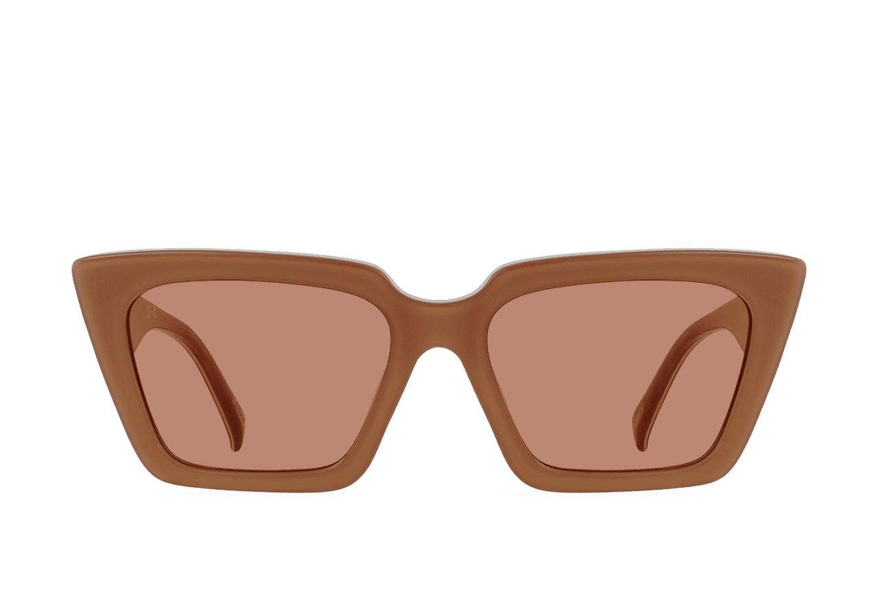 RAEN KEERA CAT-EYE SUNGLASSES - HENNA/SPRITZ