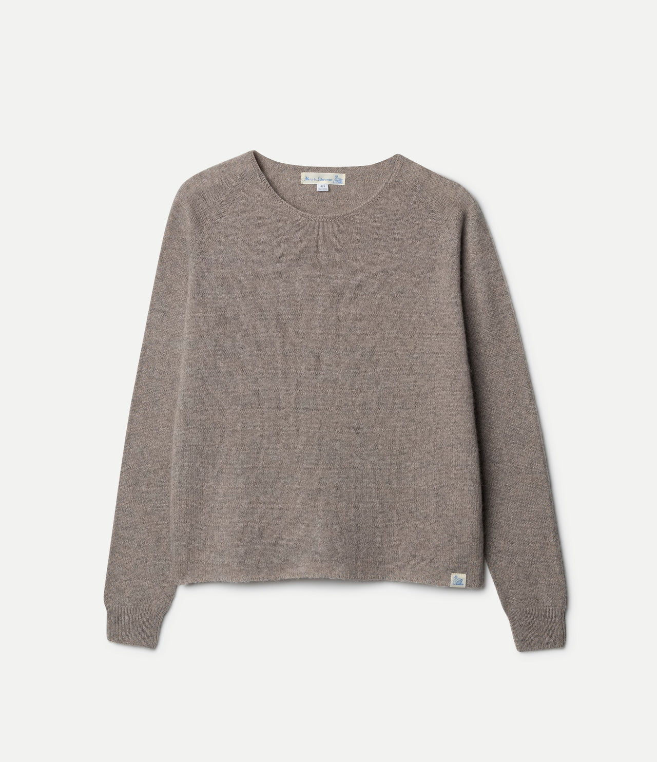 MERZ B. SCHWANEN WOMENS LIGHTWEIGHT MERINO WOOL-CASHMERE-SILK RAGLAN SWEATER - 3 COLORS