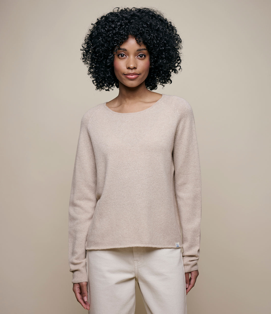 MERZ B SCHWANEN WOMENS LIGHTWEIGHT MERINO WOOL-CASHMERE-SILK RAGLAN SWEATER - 3 COLORS