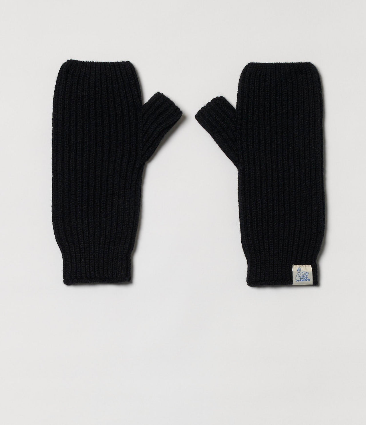 MERZ B. SCHWANEN WOMENS RIBBED MERINO WOOL-CASHMERE-SILK WRIST WARMERS - 3 COLORS