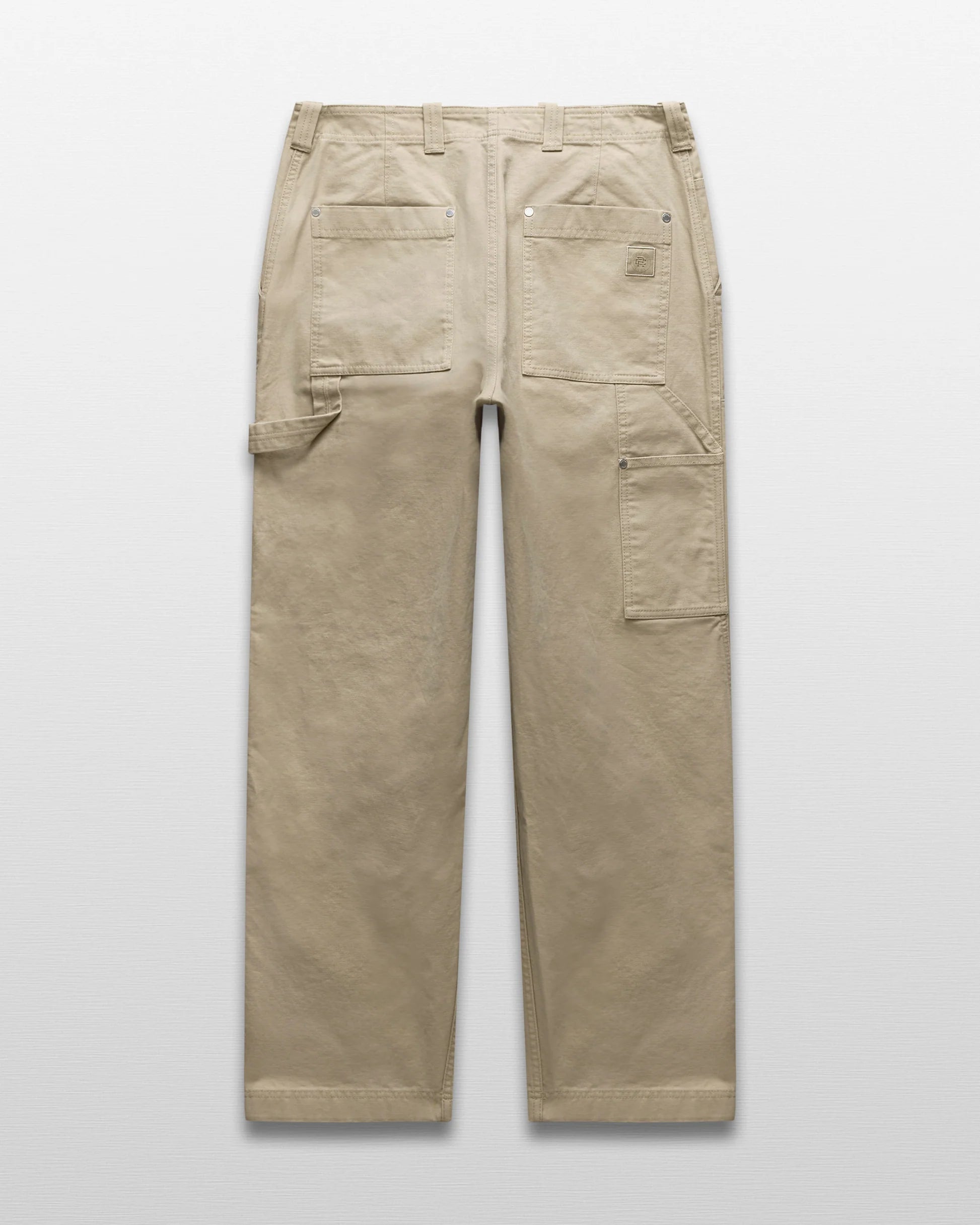 REIGNING CHAMP COTTON CANVAS DOUBLE KNEE RELAXED PANT - 2 COLORS