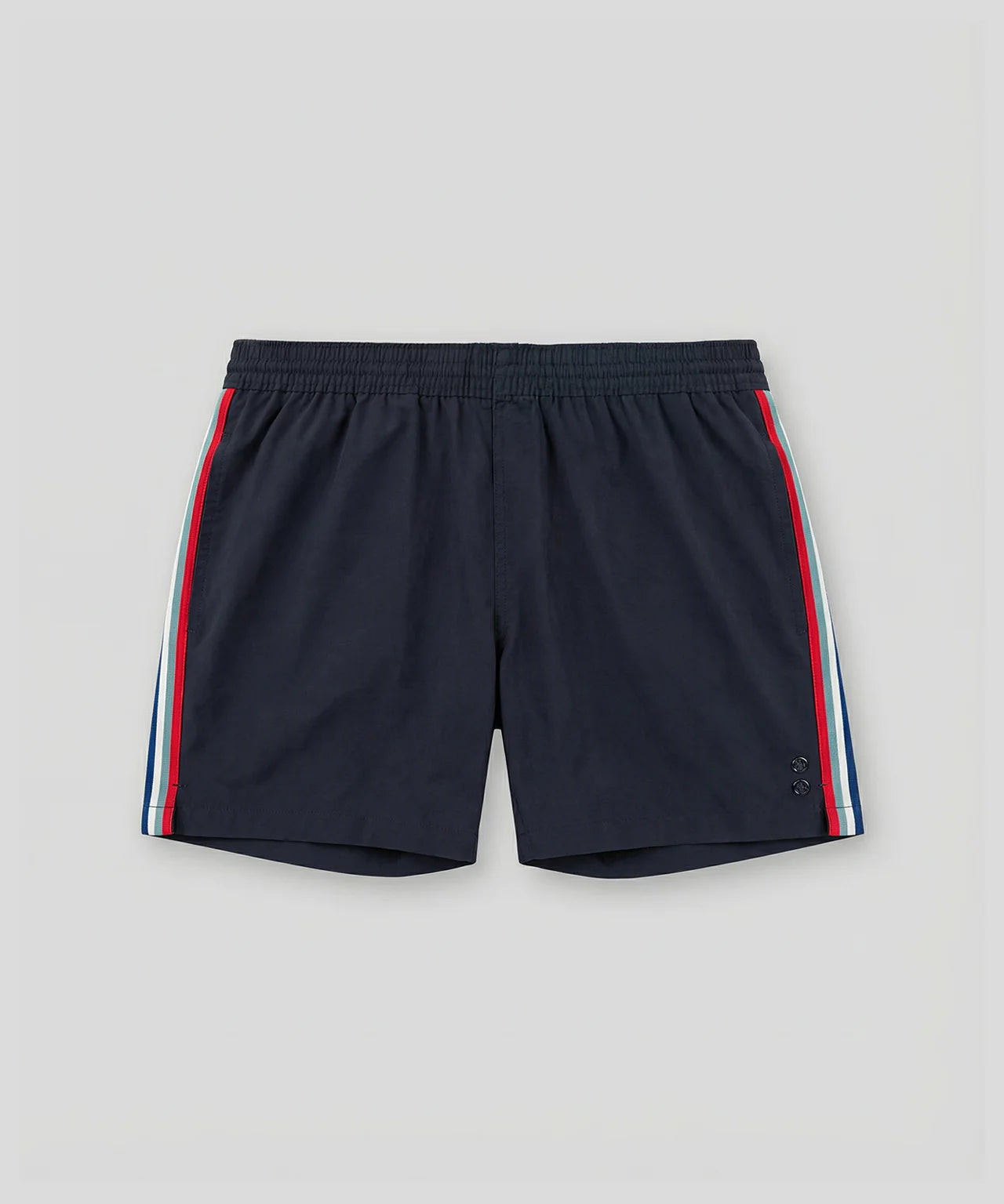 RON DORFF EXERCISER SHORTS W. SIDE STRIPES - NAVY