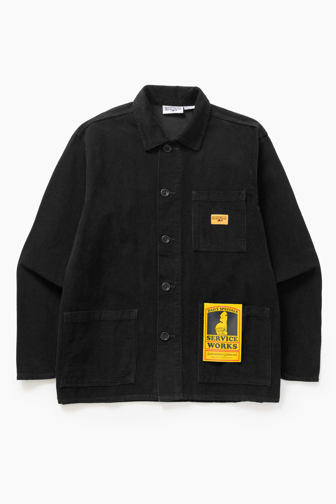 SERVICE WORKS CORDUROY CHORE SHIRT - 2 COLORS