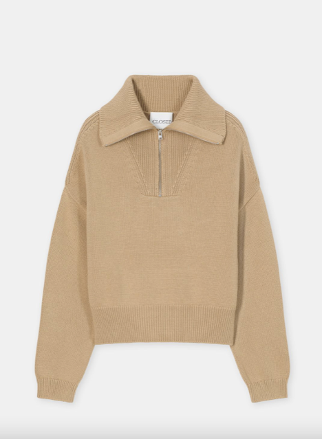 CLOSED WOMENS CROPPED ORGANIC COTTON TROYER - 2 COLORS