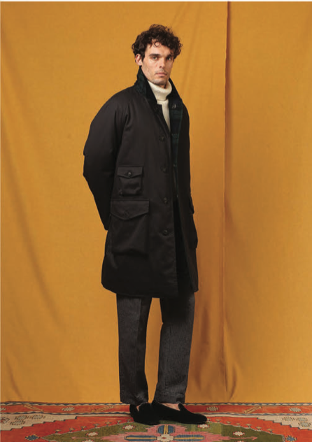 EAST HARBOUR SURPLUS MURRAY 670 REVERSIBLE SPORT COAT - NAVY