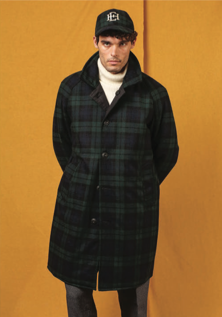 EAST HARBOUR SURPLUS MURRAY 670 REVERSIBLE SPORT COAT - NAVY