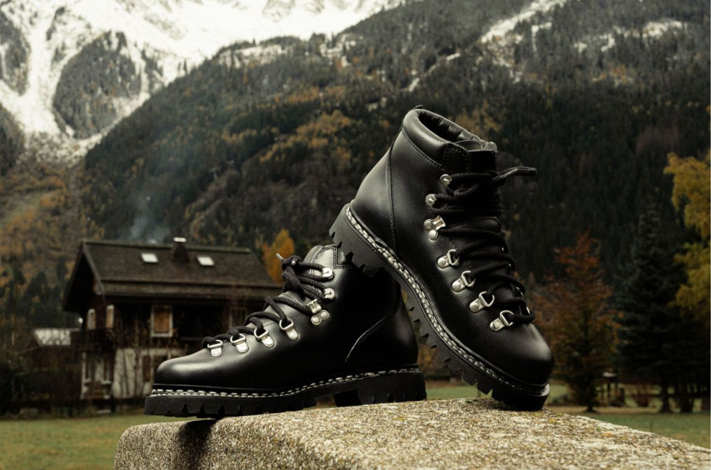 PARABOOT AVORIAZ MOUNTAIN BOOT - LISSE NOIR – HAUS OF HANZ PARABOOT AVORIAZ MOUNTAIN BOOT - LISSE NOIR – HAUS OF HANZ