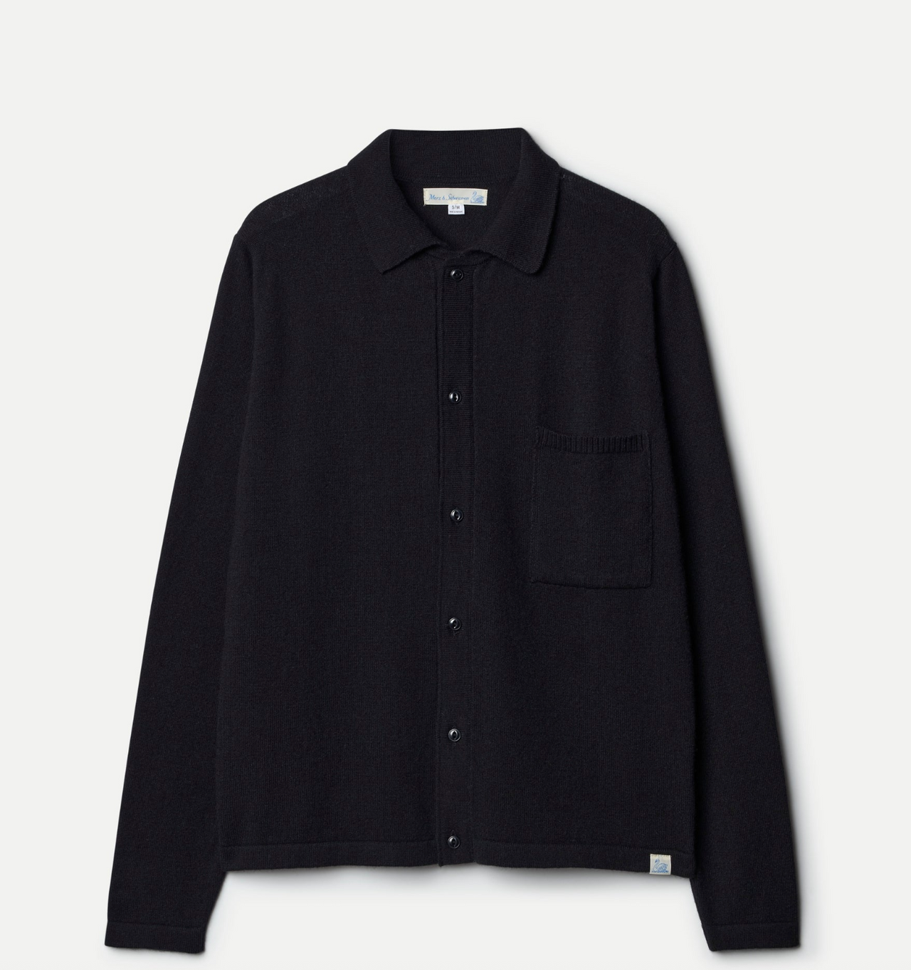 MERZ B. SCHWANEN MERINO WOOL/CASHMERE/SILK LONGSLEEVE SHIRT - 2 COLORS