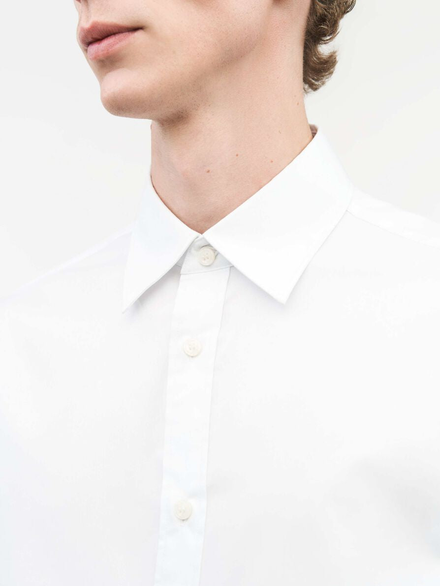 TIGER OF SWEDEN LOWAN SHIRT - PURE WHITE