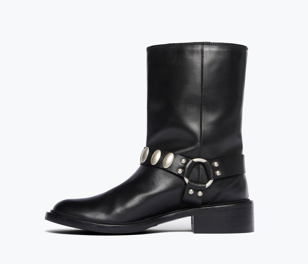 FRĒDA SALVADOR AERI MOTO BOOT - BLACK