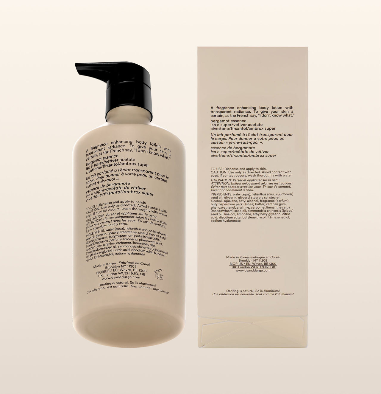 D.S. & DURGA I DON'T KNOW WHAT BODY LOTION