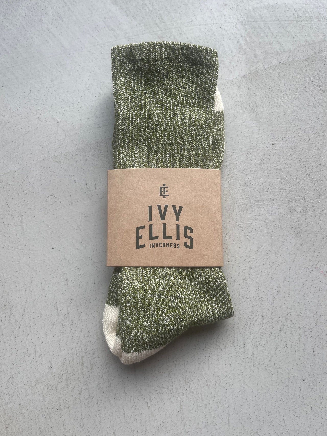 IVY ELLIS MENS CREW LENGTH SOCKS - THE CAPTAIN