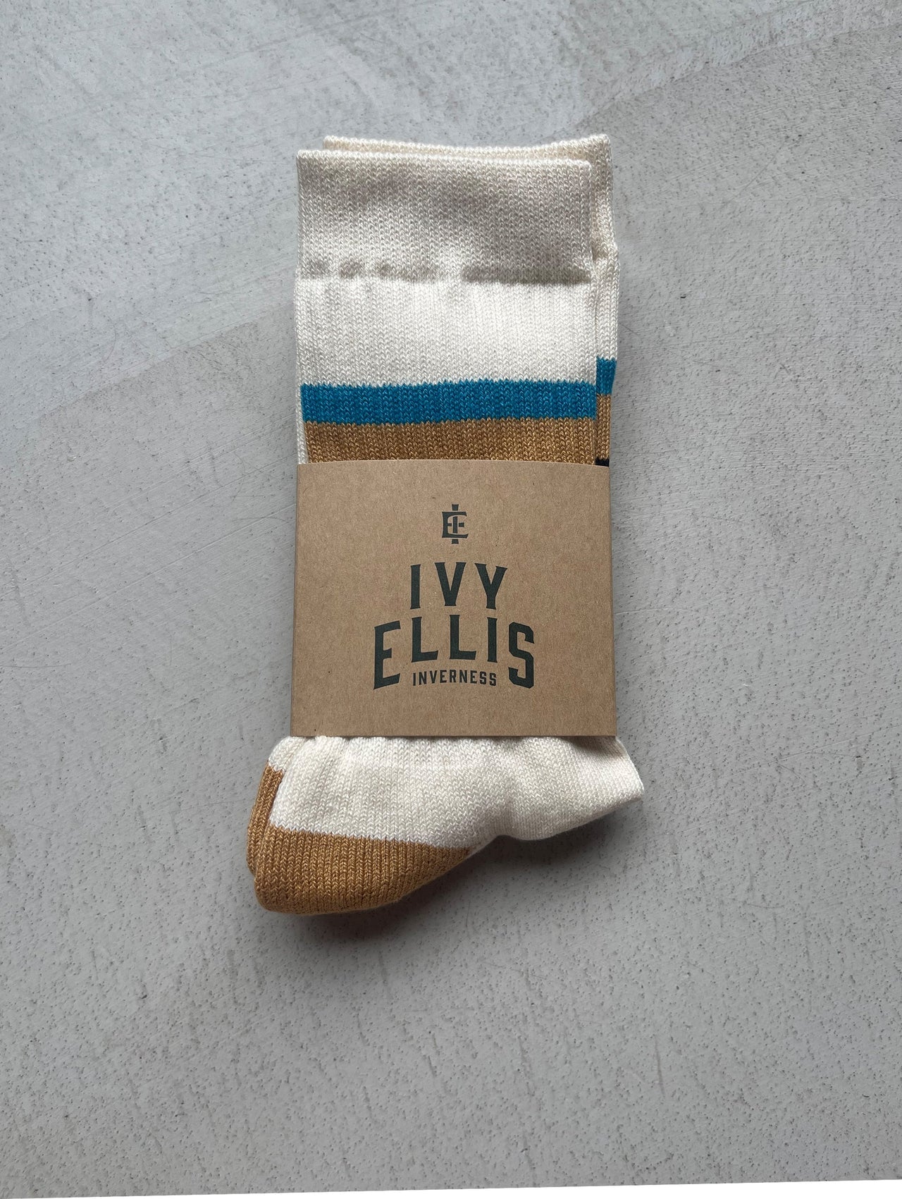 IVY ELLIS MENS CREW LENGTH SOCKS - THE DELLUCCI