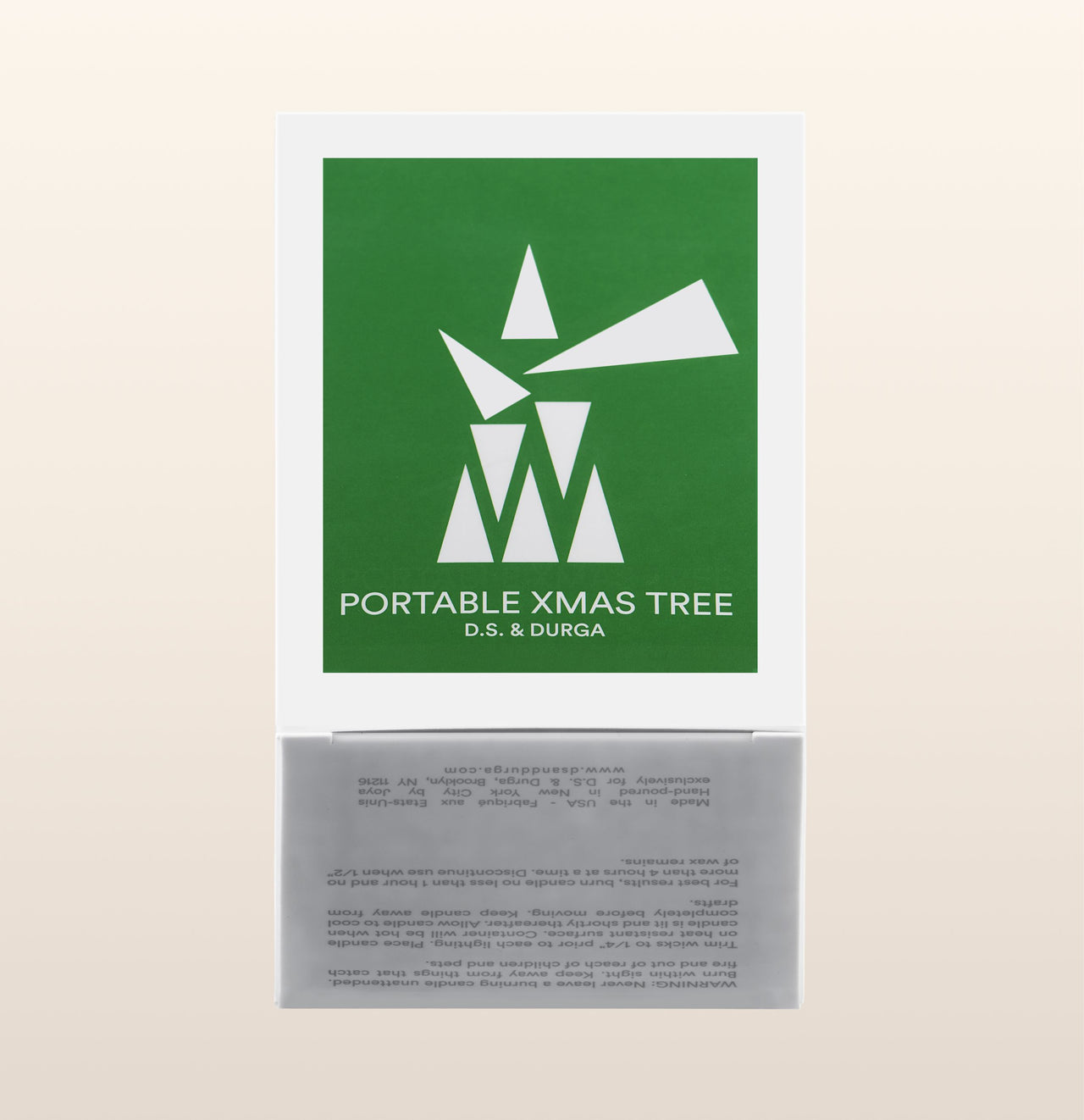 D.S. & DURGA PORTABLE XMAS TREE CANDLE