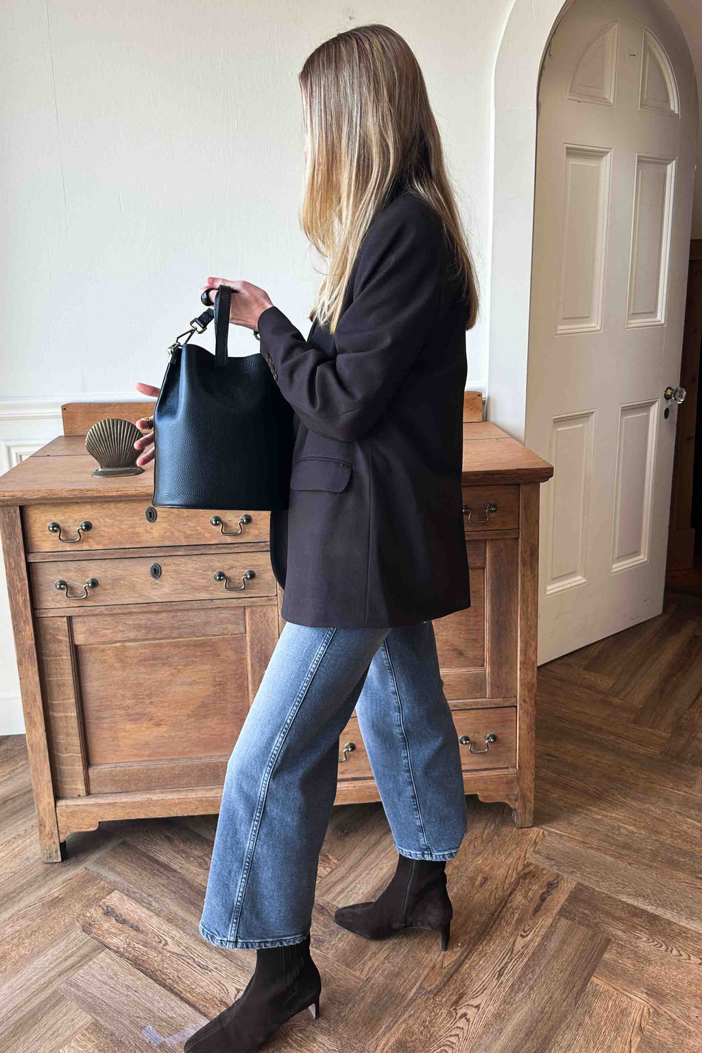 EMERSON FRY THRIFTED GEM ANKLE DENIM - GREY NOVA