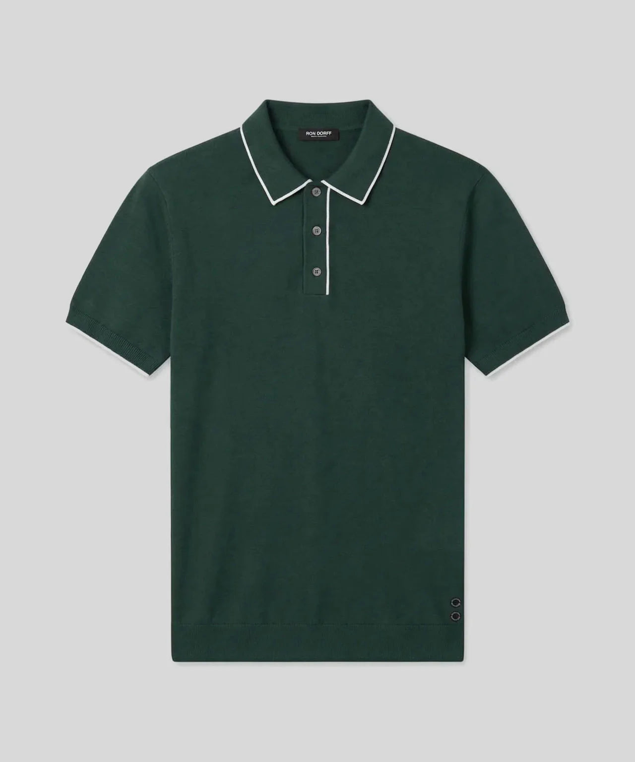 RON DORFF COTTON SILK POLO - 2 COLORS