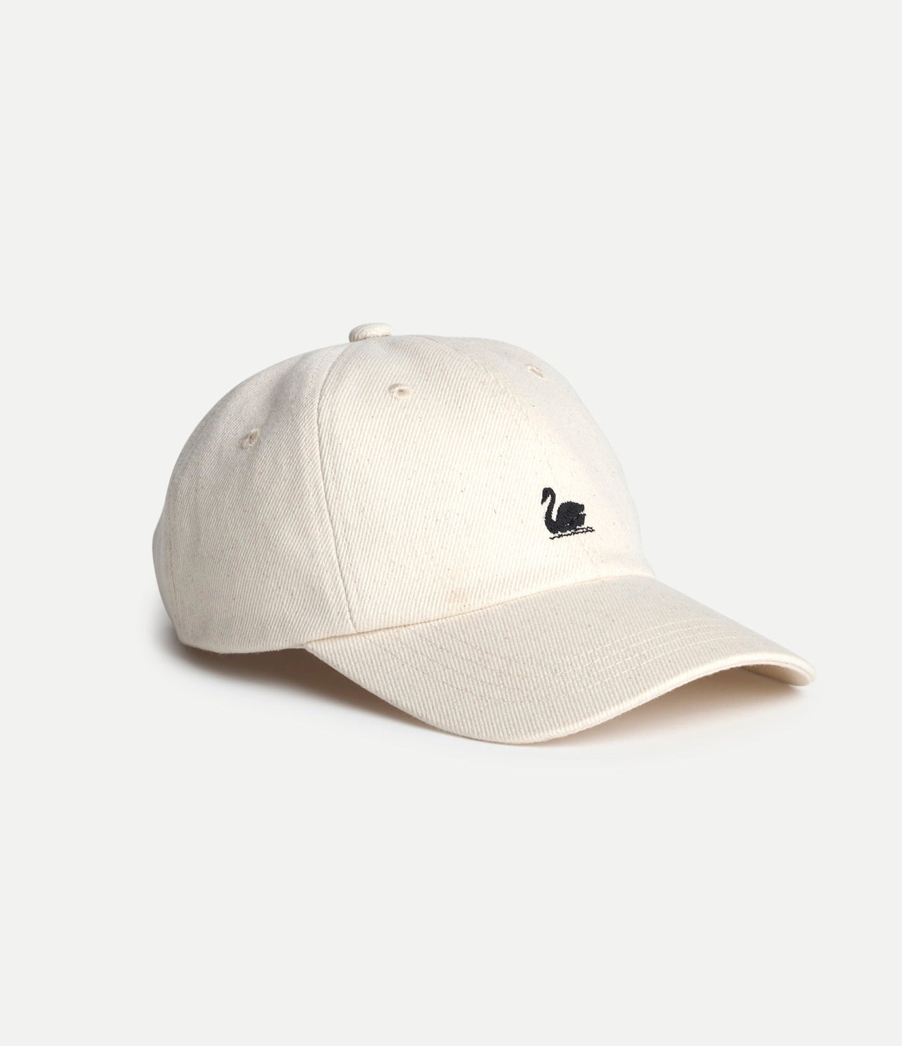 MERZ B. SCHWANEN SWAN LOGO COTTON TWILL CAP - 2 COLORS