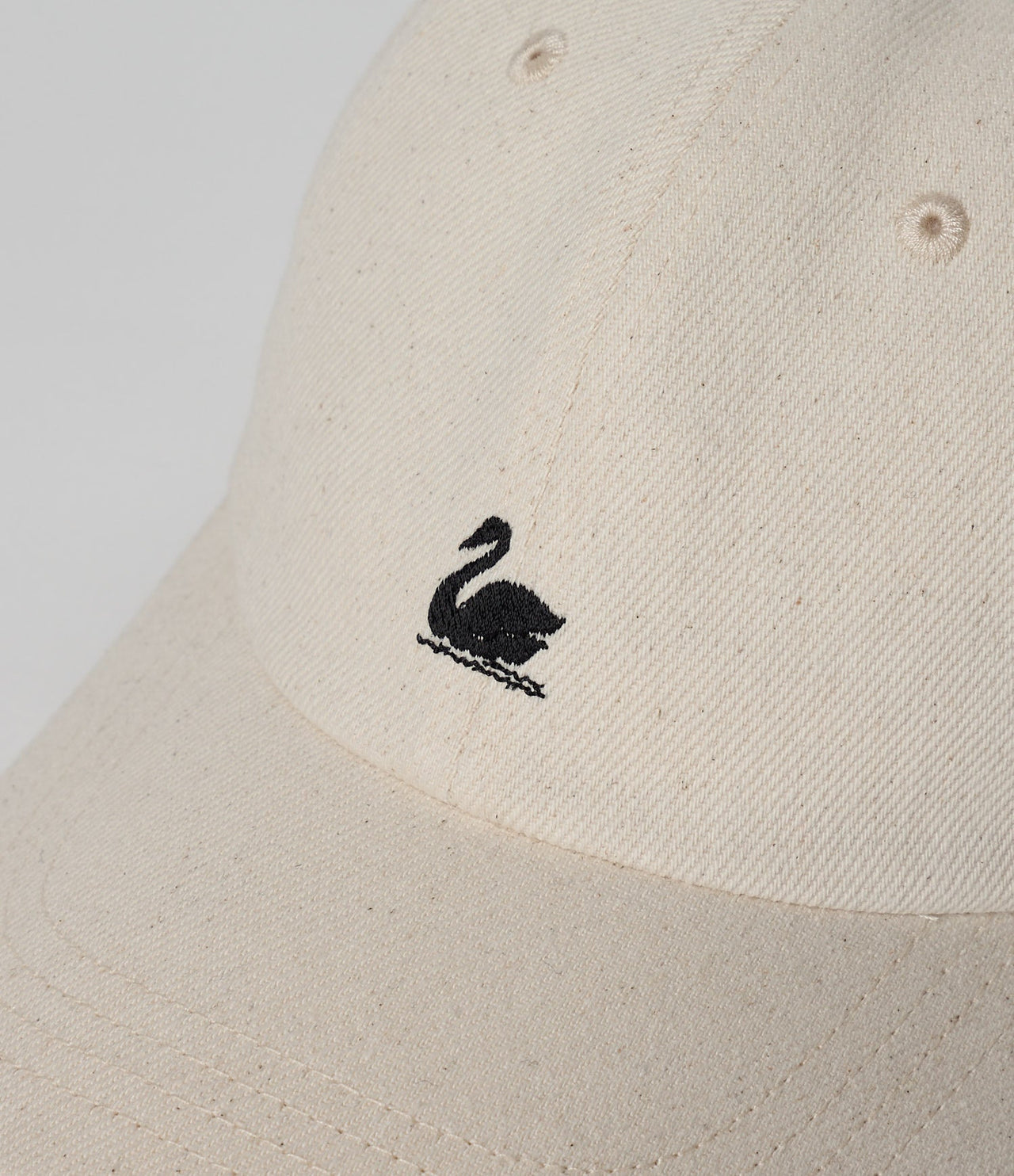 MERZ B. SCHWANEN SWAN LOGO COTTON TWILL CAP - 2 COLORS