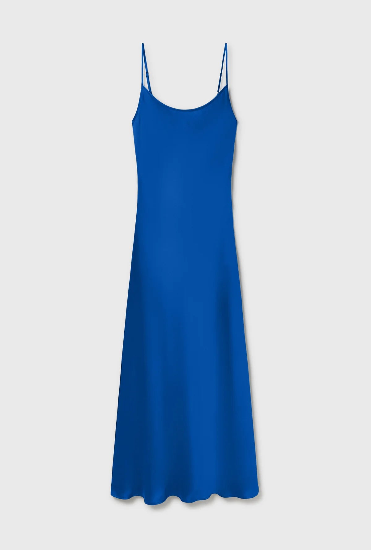 SILK LAUNDRY 1996 DRESS - WEDGWOOD