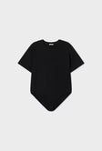 SILK LAUNDRY BODYSUIT TEE - 2 COLORS