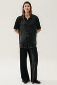 SILK LAUNDRY BIAS CUT PANTS - 2 COLORS