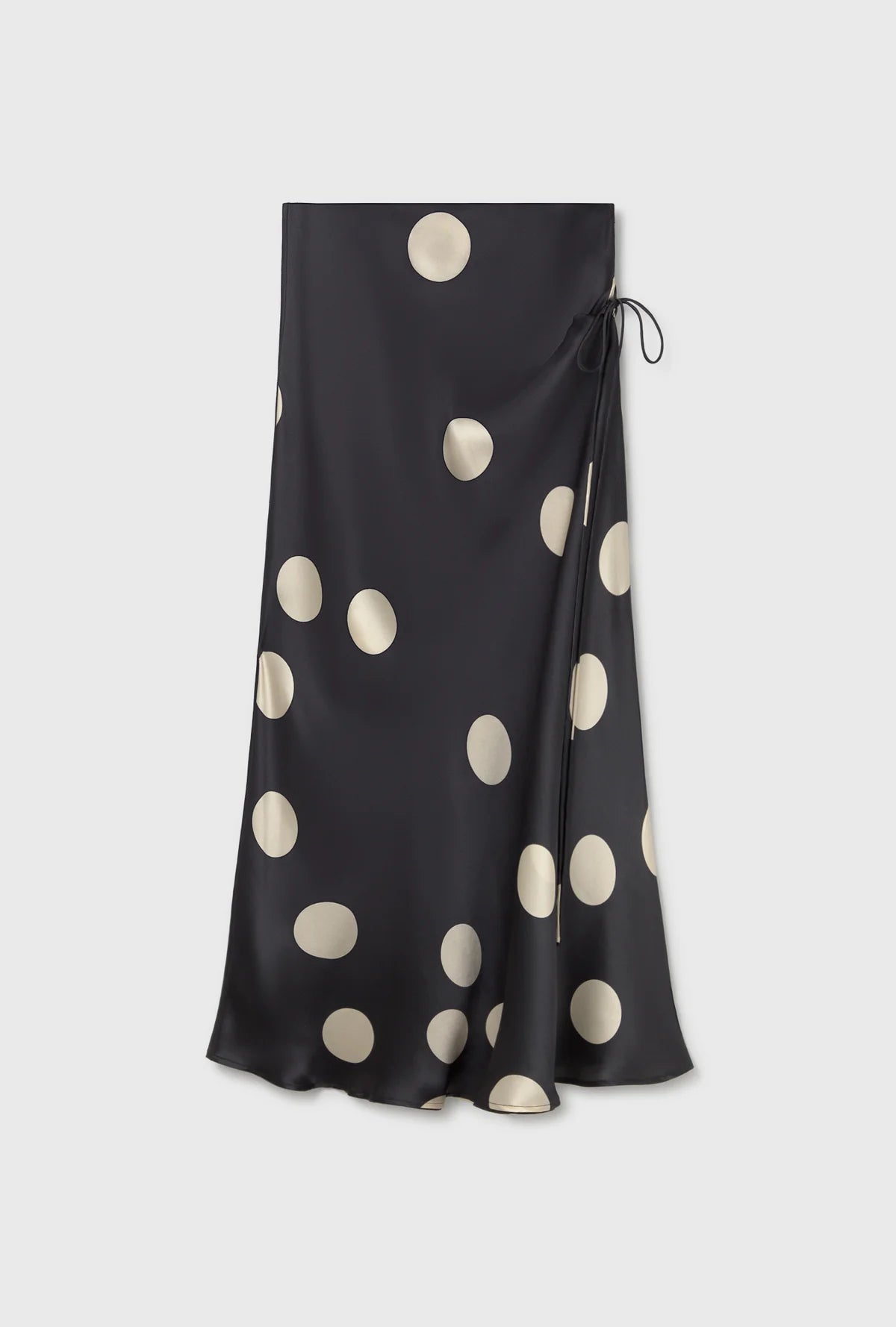 SILK LAUNDRY LONG BIAS CUT SKIRT - 2 COLORS