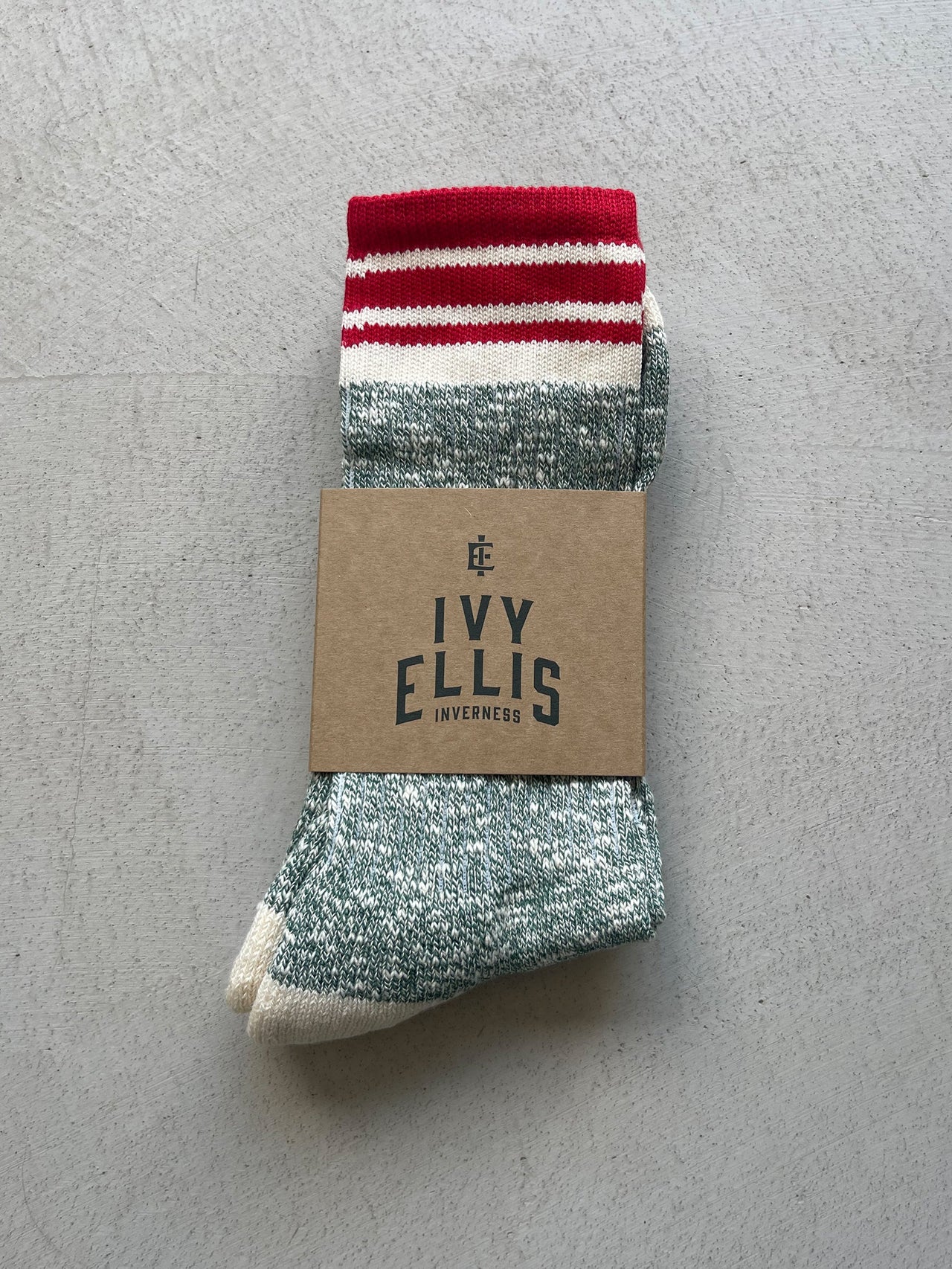 IVY ELLIS MENS CREW LENGTH SOCKS - THE MELVICH
