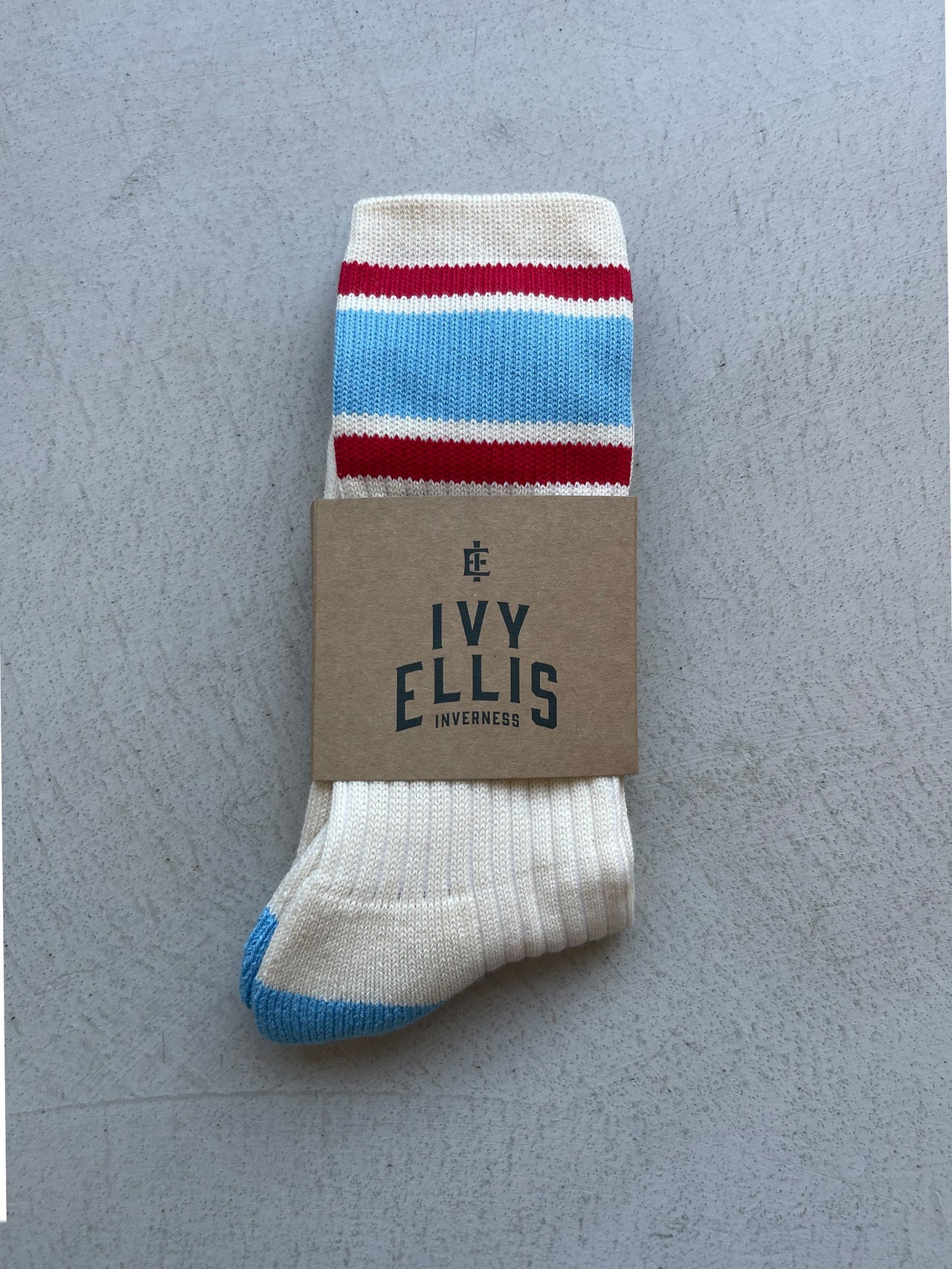 IVY ELLIS MENS CREW LENGTH SOCKS - THE MOON