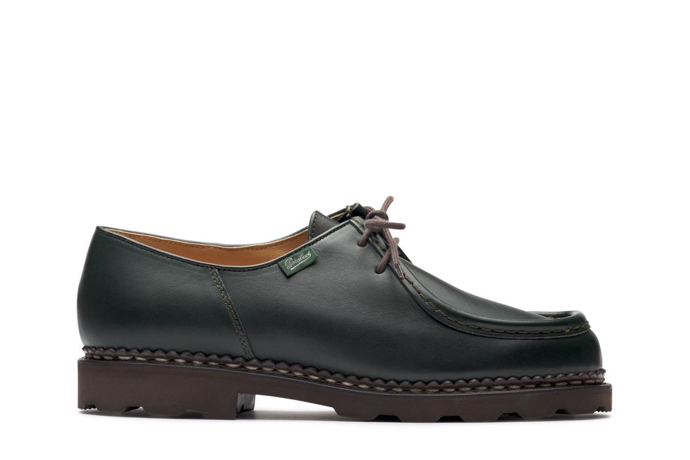 PARABOOT MICHAEL - 3 COLORS AVAILABLE - LISSE VERT / EU 40/US 7