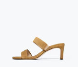 FRĒDA SALVADOR POPPY PUMPS - RUM SUEDE
