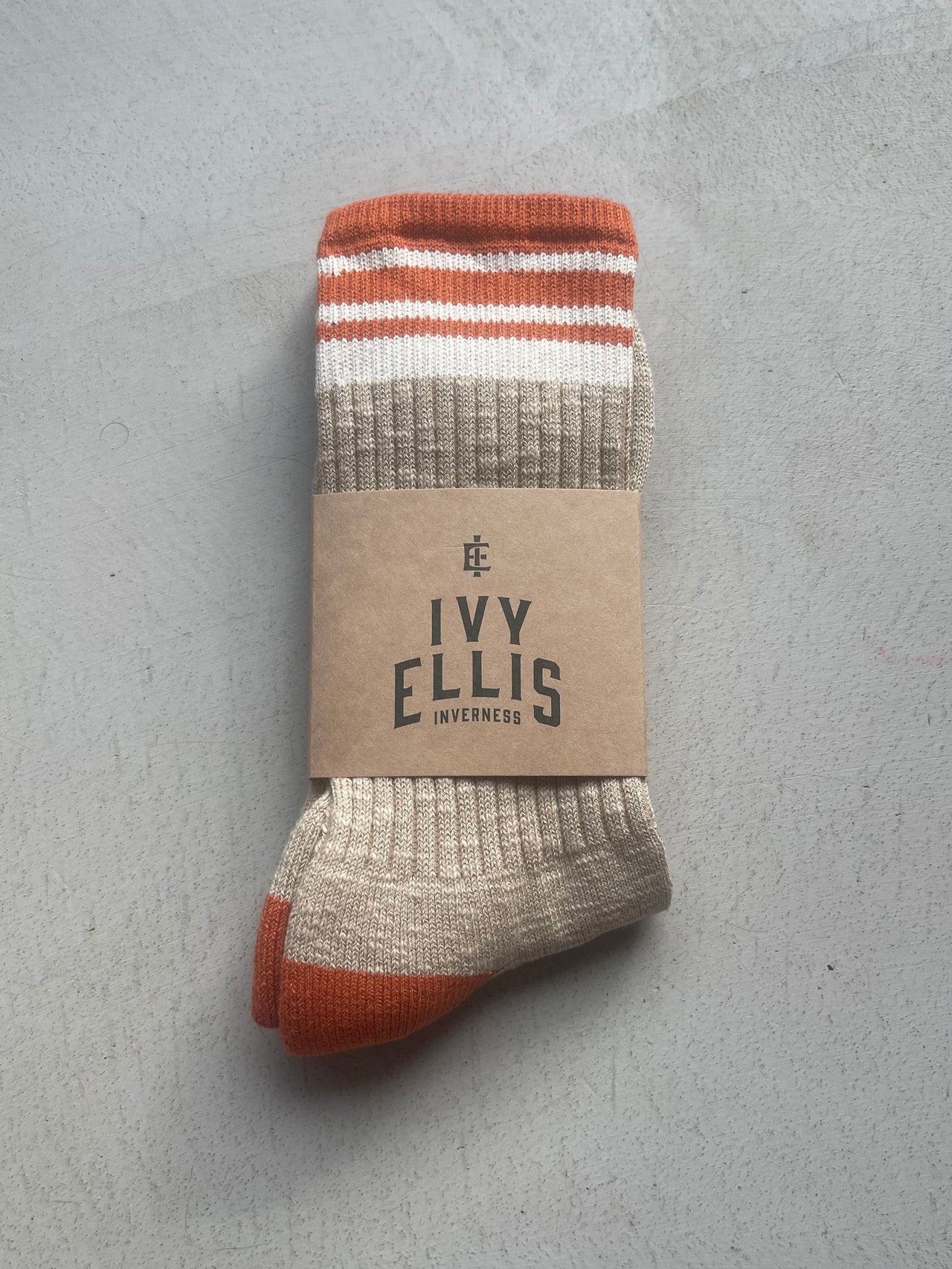 IVY ELLIS MENS CREW LENGTH SOCKS - THE REDPOINT