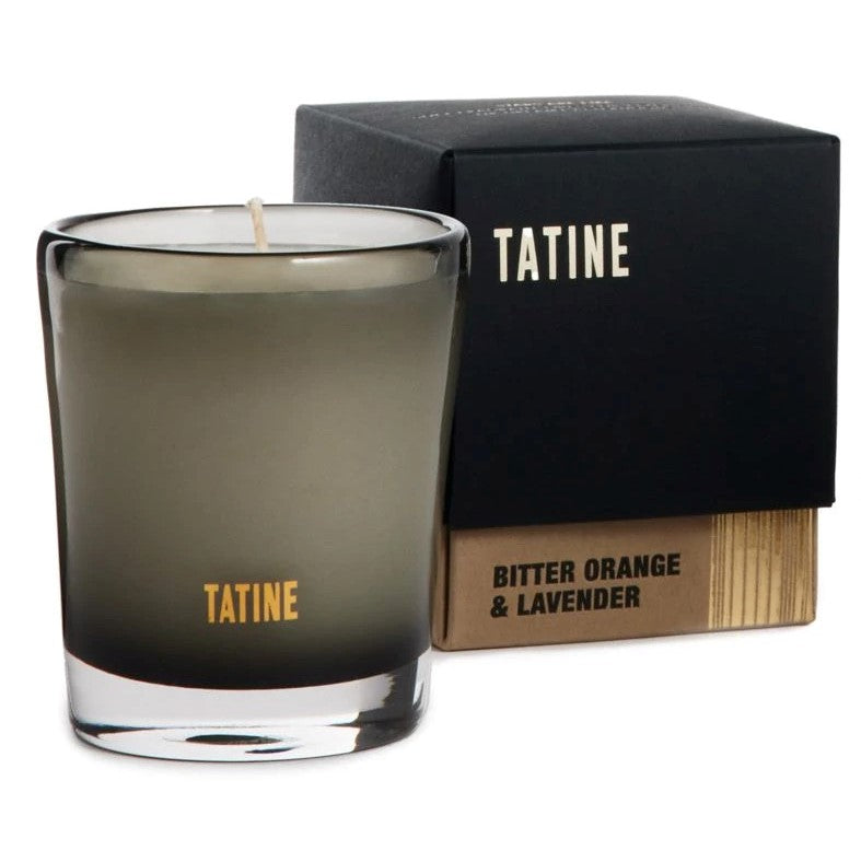 TATINE STARS ARE FIRE BITTER ORANGE AND LAVENDER CANDLE - 8 OZ