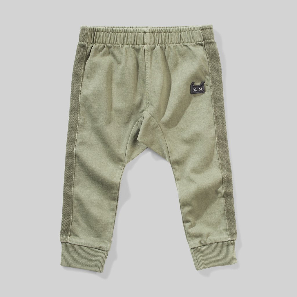 MUNSTER INFANT ED PANT - WASHED ARMY