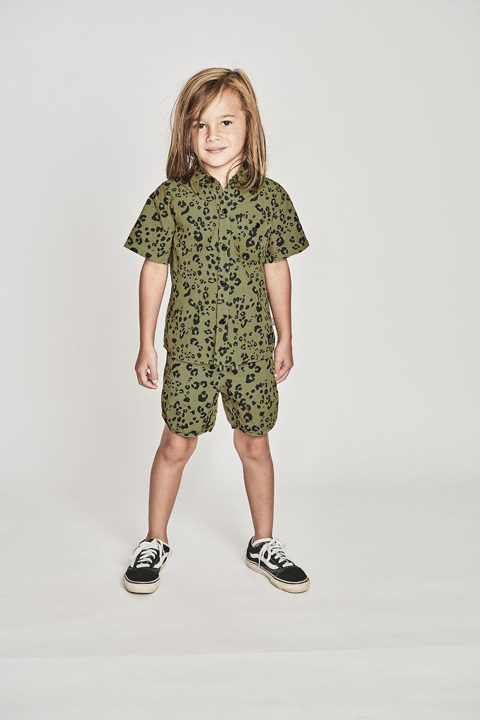 MUNSTERKIDS IN THE NIGHT SHIRT - OLIVE
