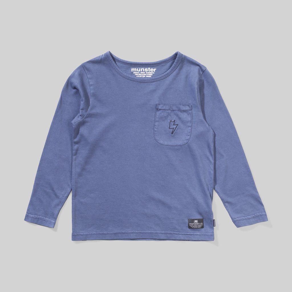 MUNSTERKIDS MOREOFTHESAME LS TEE- AVAILABLE IN 2 COLORS