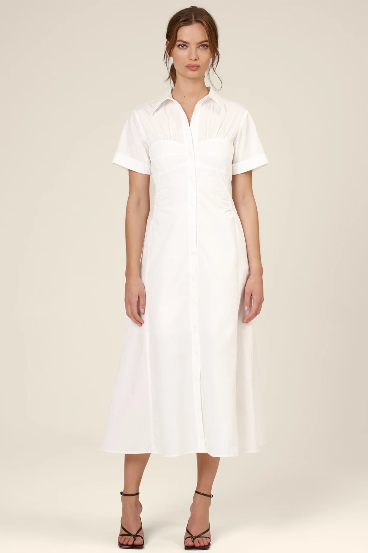 NICHOLAS TENLEY DRESS - WHITE