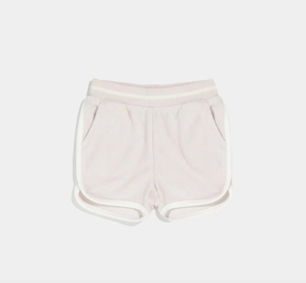 MILES THE LABEL TERRY CLOTH SHORTS - LAVENDER