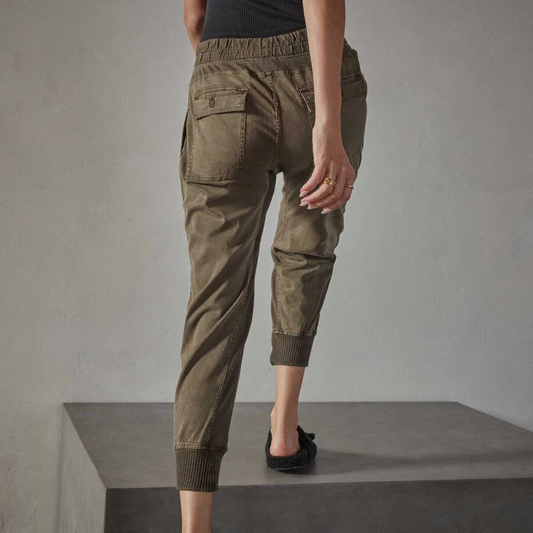 JAMES PERSE WOMENS MIXED MEDIA PANT 5 COLORS