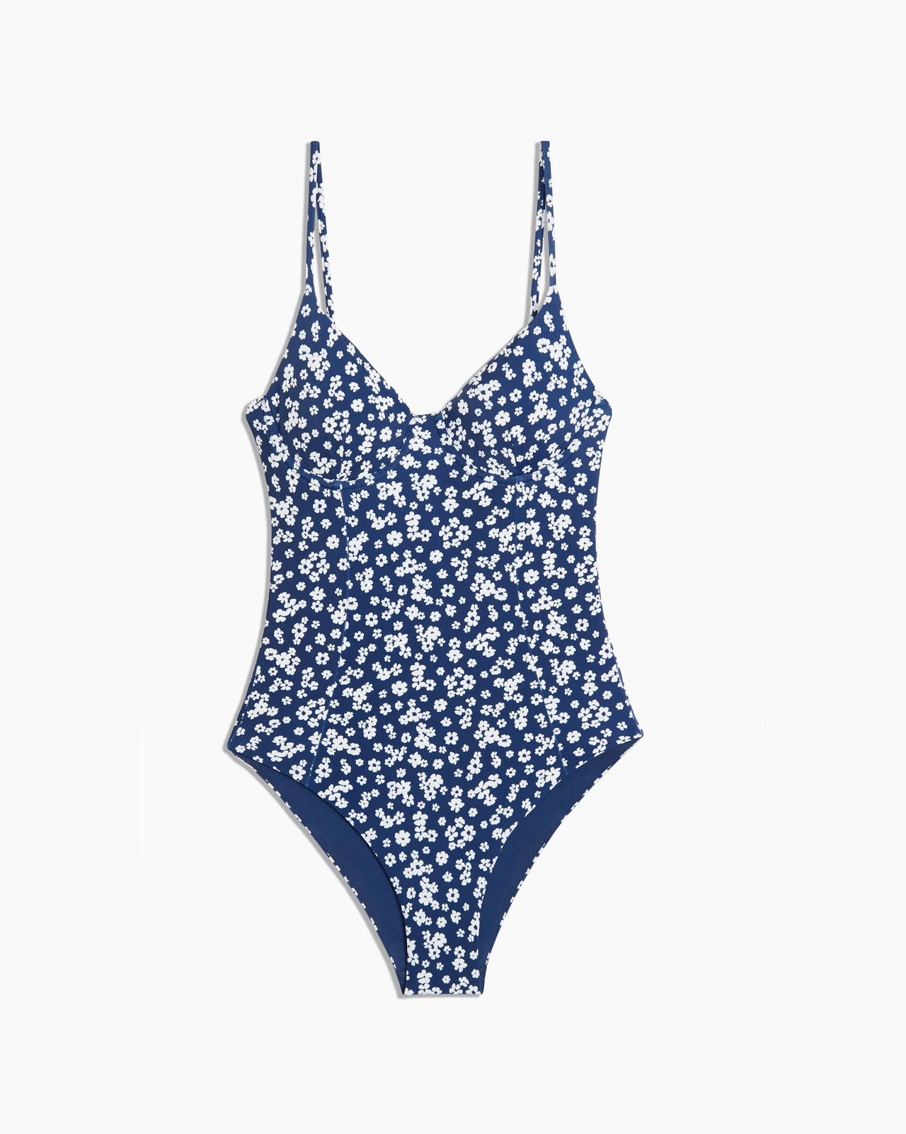 ONIA WOMENS CHELSEA ONE PIECE - NEW BLUE WHITE FLORAL
